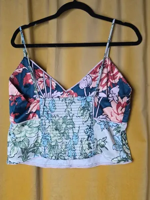 Anthropologie LyreBird Silky V-Neck Cutout Cami thumbnail 3