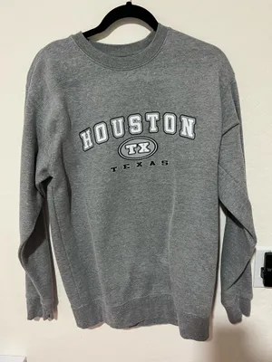 Houston Texas sweatshirt Gray Size M thumbnail 1
