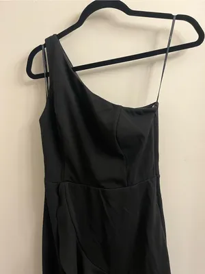 Lulus Dramatic Persona One Shoulder Dress Small thumbnail 4