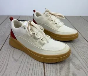 Sorel Women's Out N About IV Low Women's Waterproof Sneaker 9.5 Honey White $100 thumbnail 1
