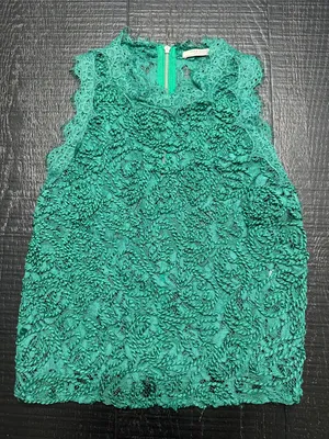 Green Lace Top thumbnail 1