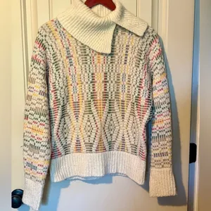 Anthropologie Sleeping on Snow Cream Sweater Pullover thumbnail 3