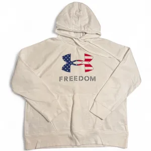 Mens Athletic Hoodie ✦ Open To All Offers ✦ Bundle Measurements: Used Excellent Quality. Men's UA American Flag Freedom Durable Hoodie Size XL Loose White ——— TAGS ——— #Sweater #Hoodie #UA #Fall #Athletic thumbnail 1