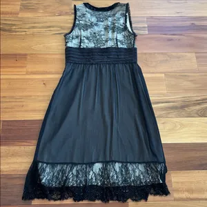 Silk dress Black Size L thumbnail 12