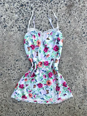 Victoria’s Secret Floral Slip Dress thumbnail 1