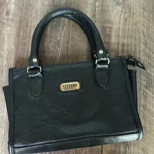 Stefano Vintage Black Handbag in Great Condition! thumbnail 2