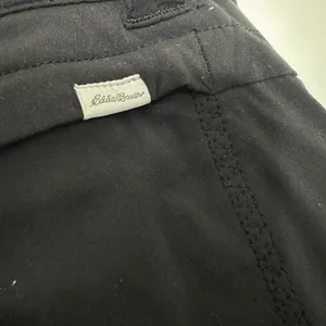 Eddie Bauer Travex Pants Womens T6 Tall Black Straight Leg Cargo Travel Hiking thumbnail 4