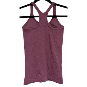 Lululemon Ebb to Street Tank Top Burgundy Women's Size‎ 4 thumbnail 2