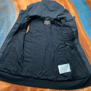 Burton Starr Vest hooded full zip Womens XS Gray thumbnail 2