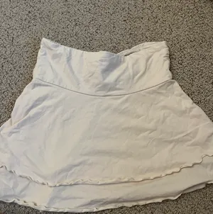 Mini tan skirt thumbnail 1