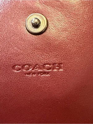 Coach Phone Crossbody Signature Glitter Lemon Purse Minimalist Quiet Luxury thumbnail 6