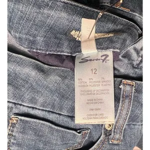 Seven7 for All Mankind Women's Tummyless High Rise Skinny Jeans 12 Regular thumbnail 5