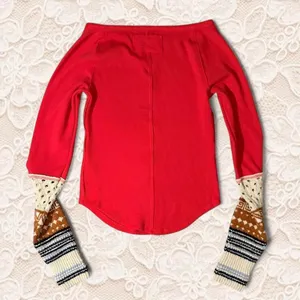 We the Free Cozy Craft Cuff Thermal Sweater thumbnail 3