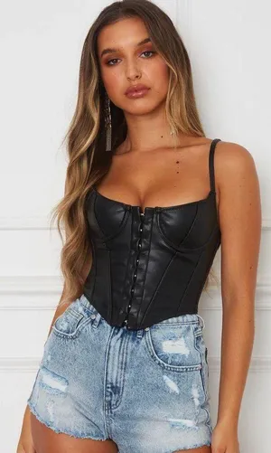 Savage Bustier Black thumbnail 1