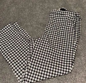 Plaid Cropped Pants Multiple Size 14 thumbnail 1