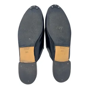 Gucci Princetown Black Leather Horsebit Mules Loafers 39.5 thumbnail 9