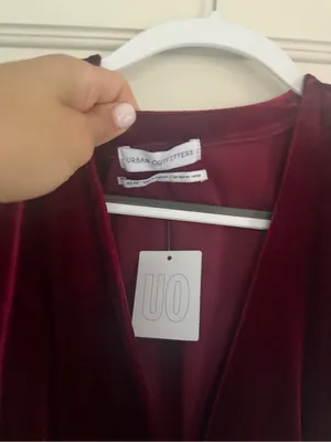 New Urban Outfitters Velvet Top thumbnail 4