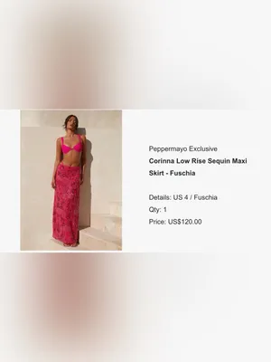 Peppermayo Fuchsia Sequin Set thumbnail 3