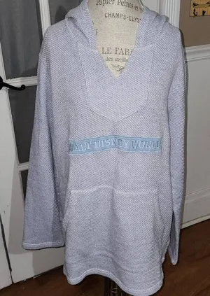 Disney Womens‎ Walt Disney World Purple Hoodie XL thumbnail 1