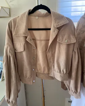 Corduroy Jacket Tan Size M thumbnail 1