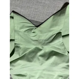 Alphalete Alphalux Sage Green High Waisted‎ V-Back Athletic Shorts Womens Size S thumbnail 5