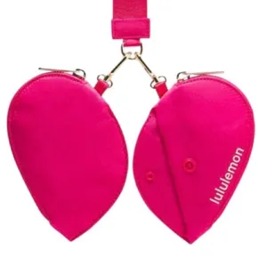 Lululemon Dual Pouch Wristlet Heart Passionate / Passionate / Gold thumbnail 4