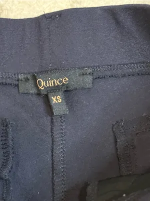 Quince X-Petite Stretch Work Pants – Navy | XS | Like New thumbnail 4