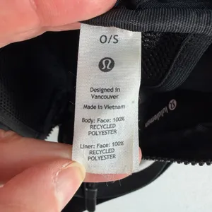 Lululemon Athletica‎ Everywhere Belt Bag 1L Wobbley Wordmark Logo Print Black thumbnail 11