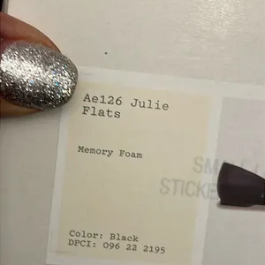 A New Day flat woman’s Black Julie Ae126 show new size 8 thumbnail 2