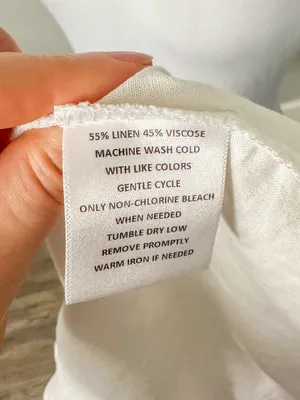 Anthropologie Calligraphie White Linen Shirt thumbnail 9
