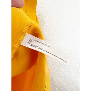 Anthropologie Floreat Tangerine Silk Cross Tank Top Camisole Blouse Cami Large thumbnail 7