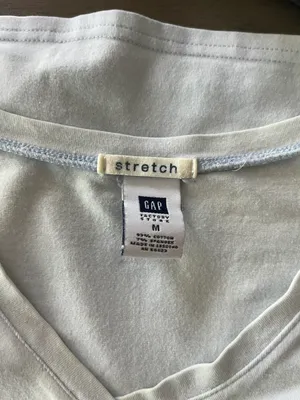 Gap Factory Store Size Medium Light Blue Top thumbnail 4