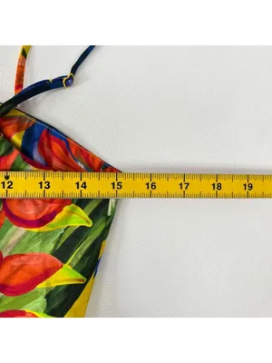NWOT Farm Rio Cotton Bright Nature Maxi Sundress Multicolor Size XS thumbnail 11