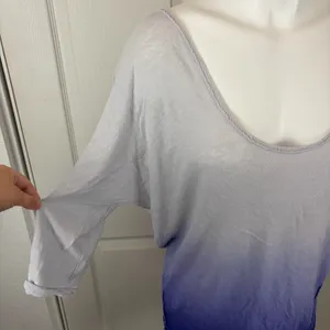 We The Free purple ombre slouchy linen-cotton top thumbnail 4