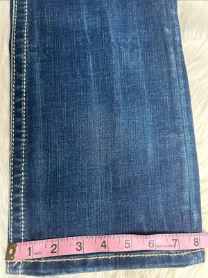 Miss Me Jeans Women's Size 30 Embroidered Embellished Pockets Slim Bootcut Jeans thumbnail 16