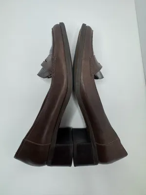 Naturalizer Brown Leather Kitten Heels Timeless Design Size 7 thumbnail 6