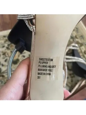 Steve Madden Sweetest Copper and Rhinestone Formal Wedding High Stiletto heels thumbnail 12