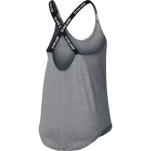 Nike Women’s Gray Dri-Fit Elastika Athletic Workout Fitness Gym Tank Sport M thumbnail 5