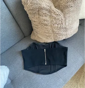 Corset top Black Size M thumbnail 5