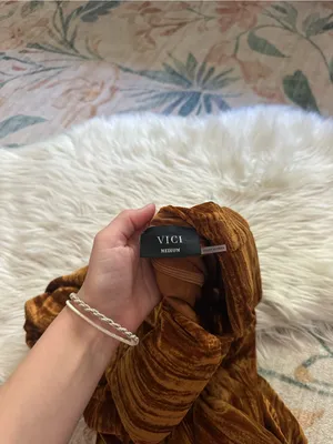 VICI Jensine Plunging Neckline Velvet Maxi Dress thumbnail 8