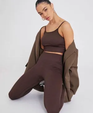 Revolve Brown Workout Set thumbnail 1
