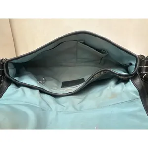 Vintage y2k Coach Soho Patchwork Hobo Bag Signature Jacquard Leather Trim Buckle thumbnail 9