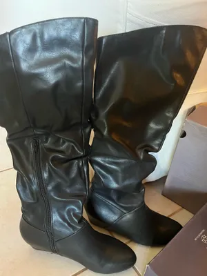 Jennifer Lopez Stylish Knee High Slouchy Boots thumbnail 1