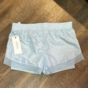 RBX Pale Blue Women's Layered Running Shorts Size Medium‎ Active Wear thumbnail 3