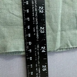 Quince Linen Shirt Women’s XL Sage Green 100% European Linen Short Sleeve Boxy thumbnail 7