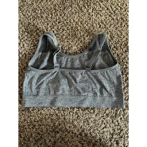Nautica Women's Gray‎ Sports Bra size large thumbnail 5