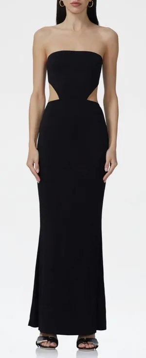AFRM Livia Cutout Tube Maxi Dress thumbnail 1