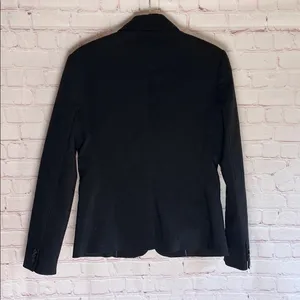 Banana‎ Republic Classic Black Blazer Jacket Womans Size 6 thumbnail 3