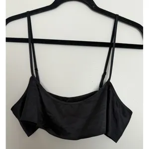 SKIMS Woven Shine Collection Satin Camisole Onyx Women's Size Medium thumbnail 1
