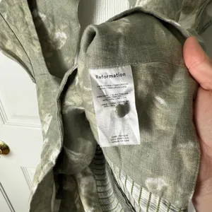 Reformation Cora Linen Top 4 thumbnail 7
